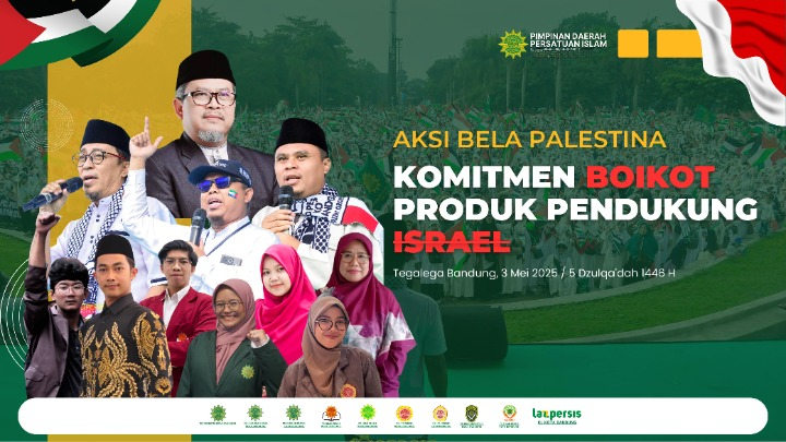 Aksi Bela Palestina, Persatuan Islam Kabupaten Karo Mengajak Turun Aksi