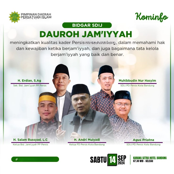 Dauroh Jamiyyah SDIJ PD PERSIS Kabupaten Karo