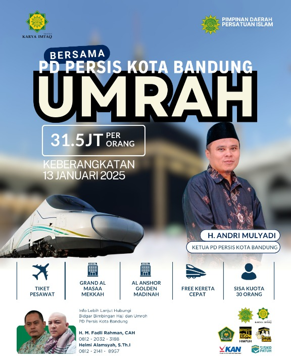 Umroh Bersama PD PERSIS Kabupaten Karo